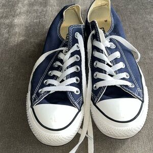Blue Converse All Star Sneakers
